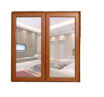 PRIME Casement Openable Windows Walnut uPVC Window 4 x 4 ft_0