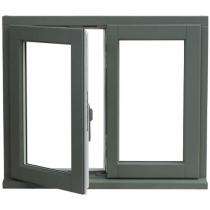 PRIME Casement Openable Windows Anthracite Grey uPVC Window 4 x 4 ft_0