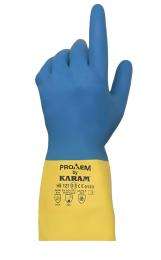 Karam Chemical Resistant Natural Rubber Safety Gloves 10.5 inch_0