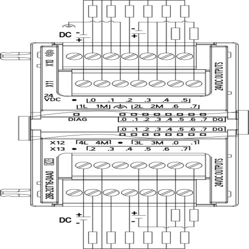 SIEMENS Programmable Logic Controller 6ES72882QT160AA0 24 V_1