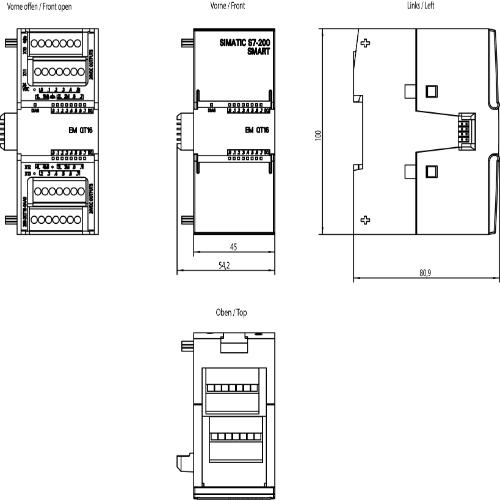 SIEMENS Programmable Logic Controller 6ES72882QT160AA0 24 V_2