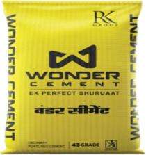 Wonder OPC 43 Grade Cement 50 kg_0
