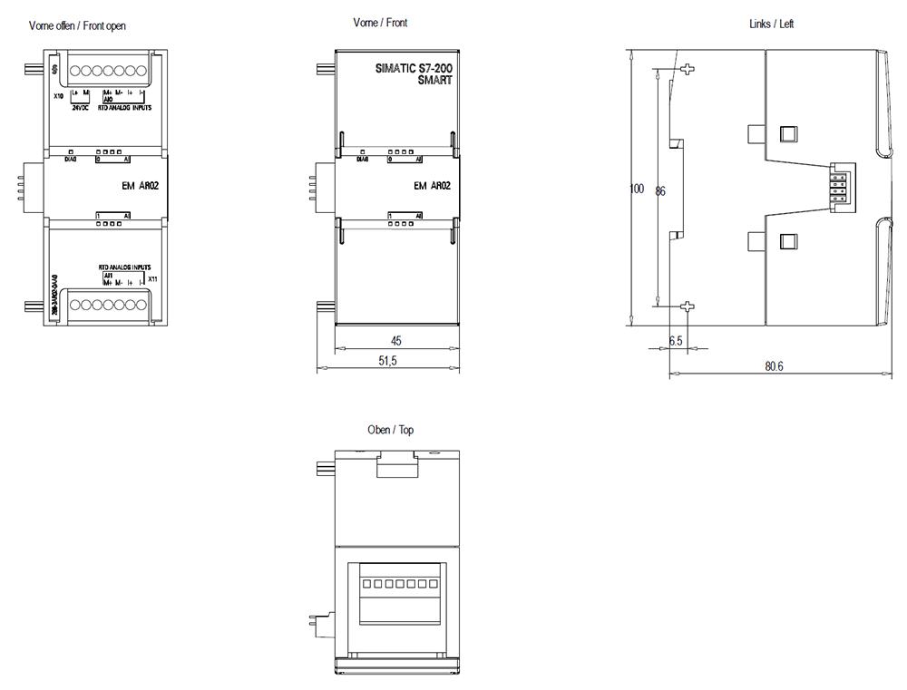 SIEMENS Programmable Logic Controller 6ES72883AR020AA0 24 V_1