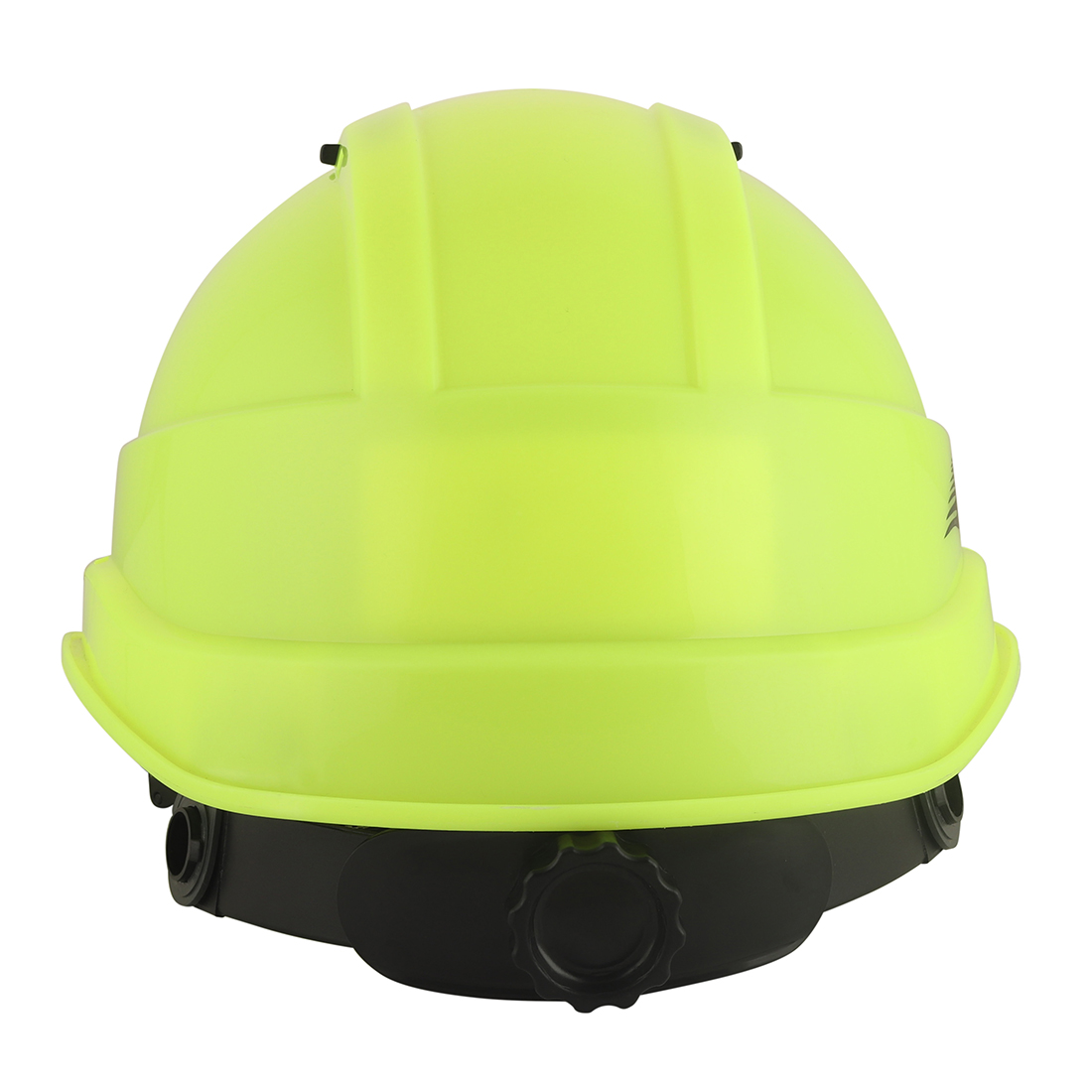 Karam Polypropylene Copolymer Fluorescent Green Air Ventilated Safety Helmets PN542_3
