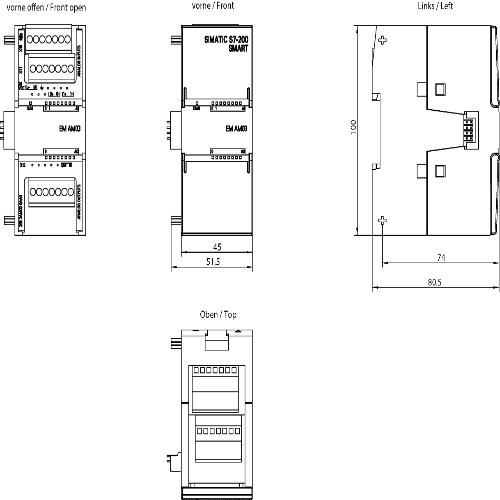 SIEMENS Programmable Logic Controller 6ES72883AM030AA0 24 V_1