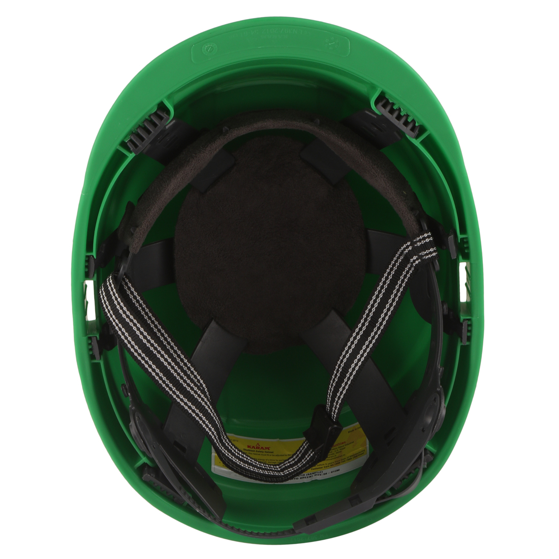 Karam Polypropylene Copolymer Hyd Green Air Ventilated Safety Helmets PN541_4
