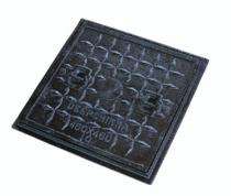 DSC Chamber Manhole Cover Cast Iron Black Bitumen Painted 450 x 450 mm_0