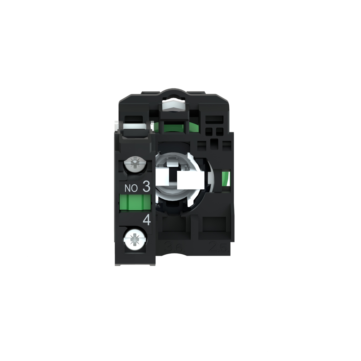 Schneider Electric 6 A 2 Position Selector Actuator Switch XB5AD21N_1