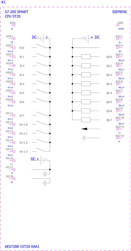 SIEMENS Programmable Logic Controller 6ES72881ST200AA1 24 V_2