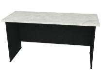 Western Interio Reception Office Tables Black and White Wooden_0