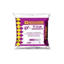 D SQUARE Polymer Modified Cementitious Tile Grout 1 Kg Bag_0
