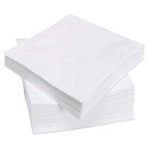 Tissue Kitchen Napkins 12 x 12 inch White_0