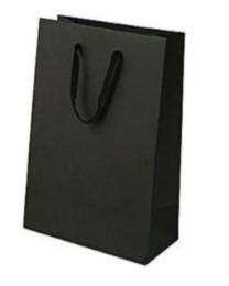 Plain Paper Bag 1 kg Black_0