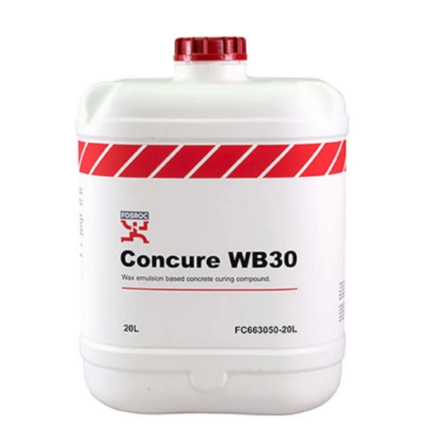 Fosroc Concure WB30 Water Based Concrete Curing Compound 20L Can_0