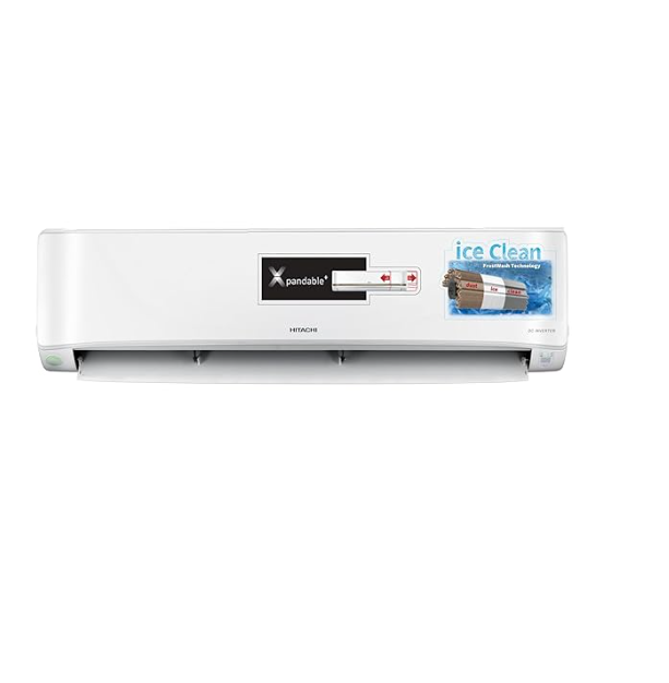 HITACHI 1.5 ton Split, Inverter RASG518PCBIBF 5 Star White Room Air Conditioner_0