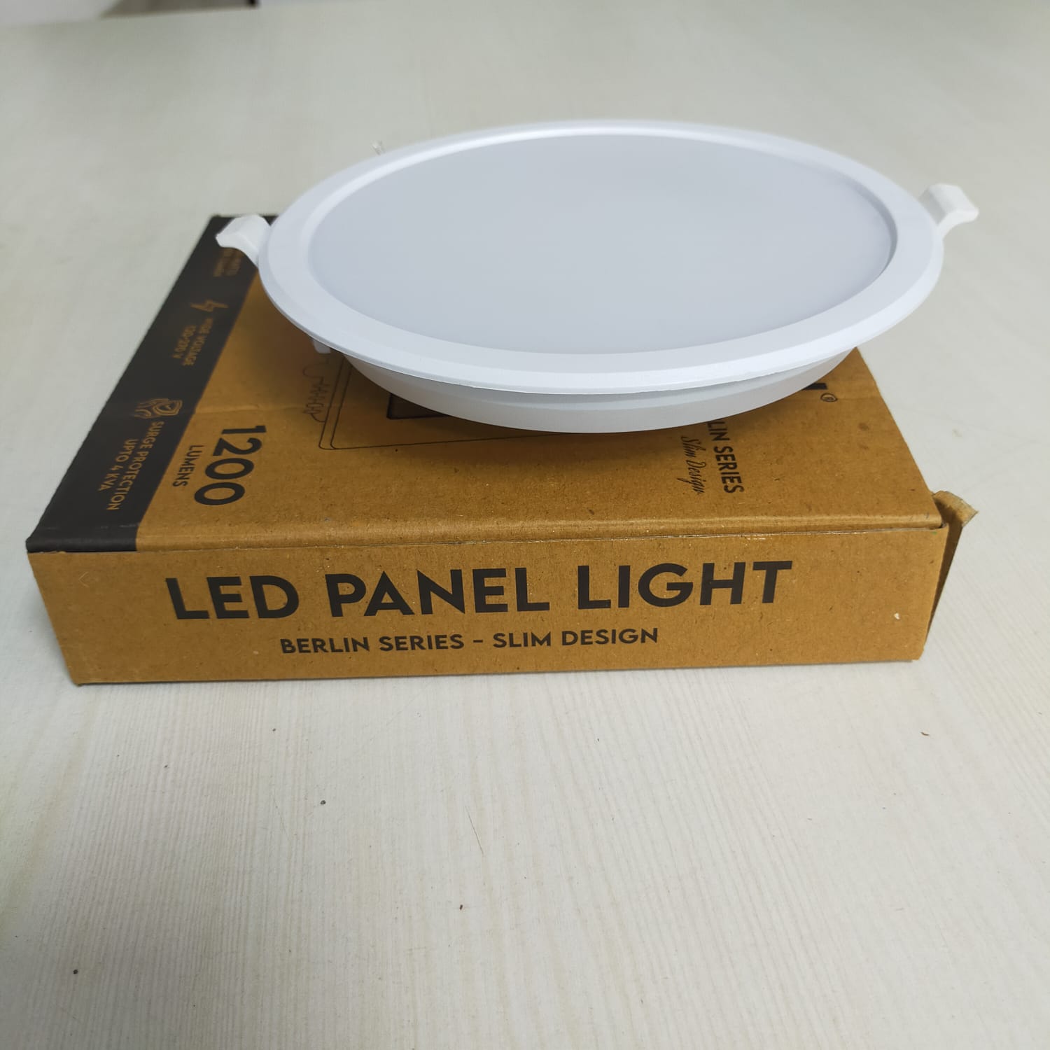 HELFINCH 12 W Round Cool White 150 x 165 mm LED Panel Lights Recessed Mounted_3