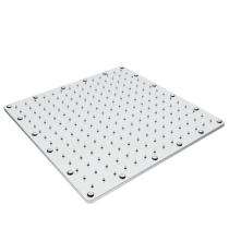 R.N. 6001 Overhead Single Flow Shower 12 x 12 inch Stainless Steel_0