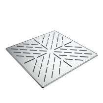 R.N. 6251 Overhead Single Flow Shower 4 x 4 inch Stainless Steel_0