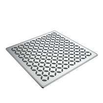 R.N. 6351 Overhead Single Flow Shower 8 x 8 inch Stainless Steel_0