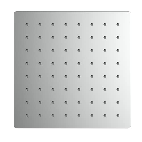 R.N. 6551 Overhead Single Flow Shower 4 x 4 inch Stainless Steel_3