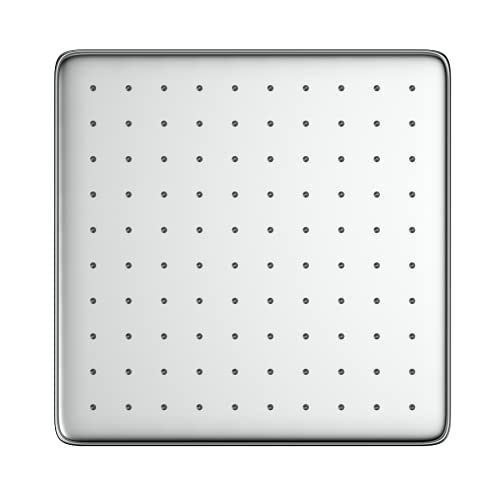 R.N. 6851 Overhead Single Flow Shower 6 x 6 inch Stainless Steel_1