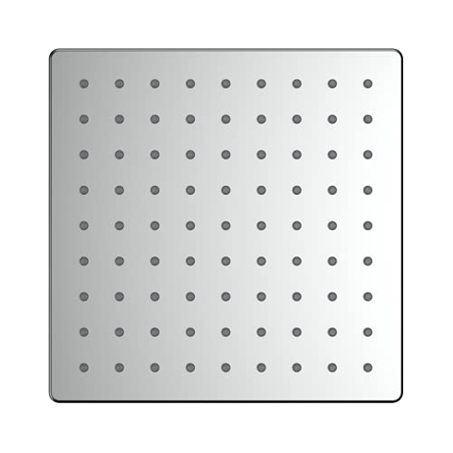 R.N. 6561 Overhead Single Flow Shower 8 x 8 inch Stainless Steel_1