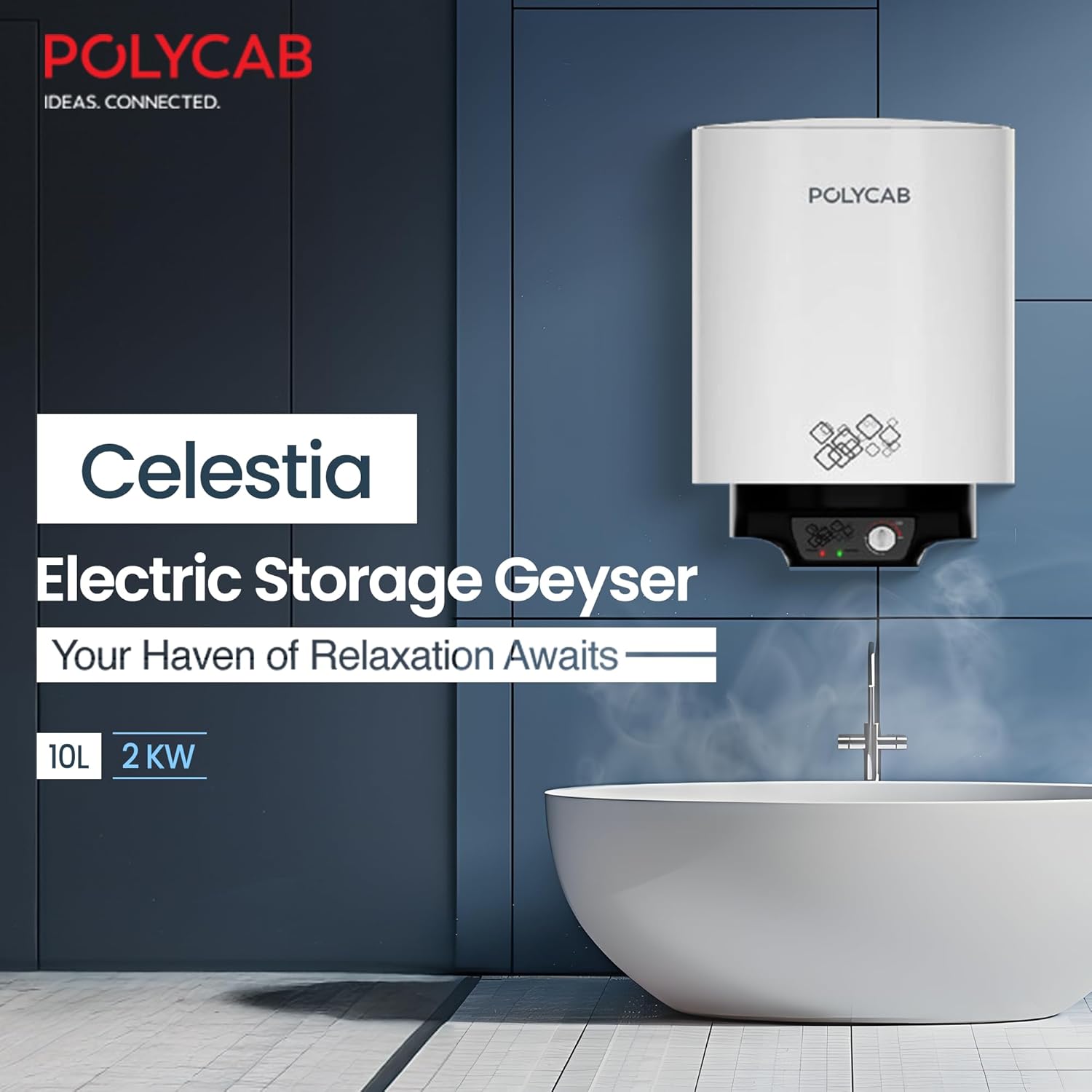 Polycab Celestia 10 L 5 Star Storage Geysers_4