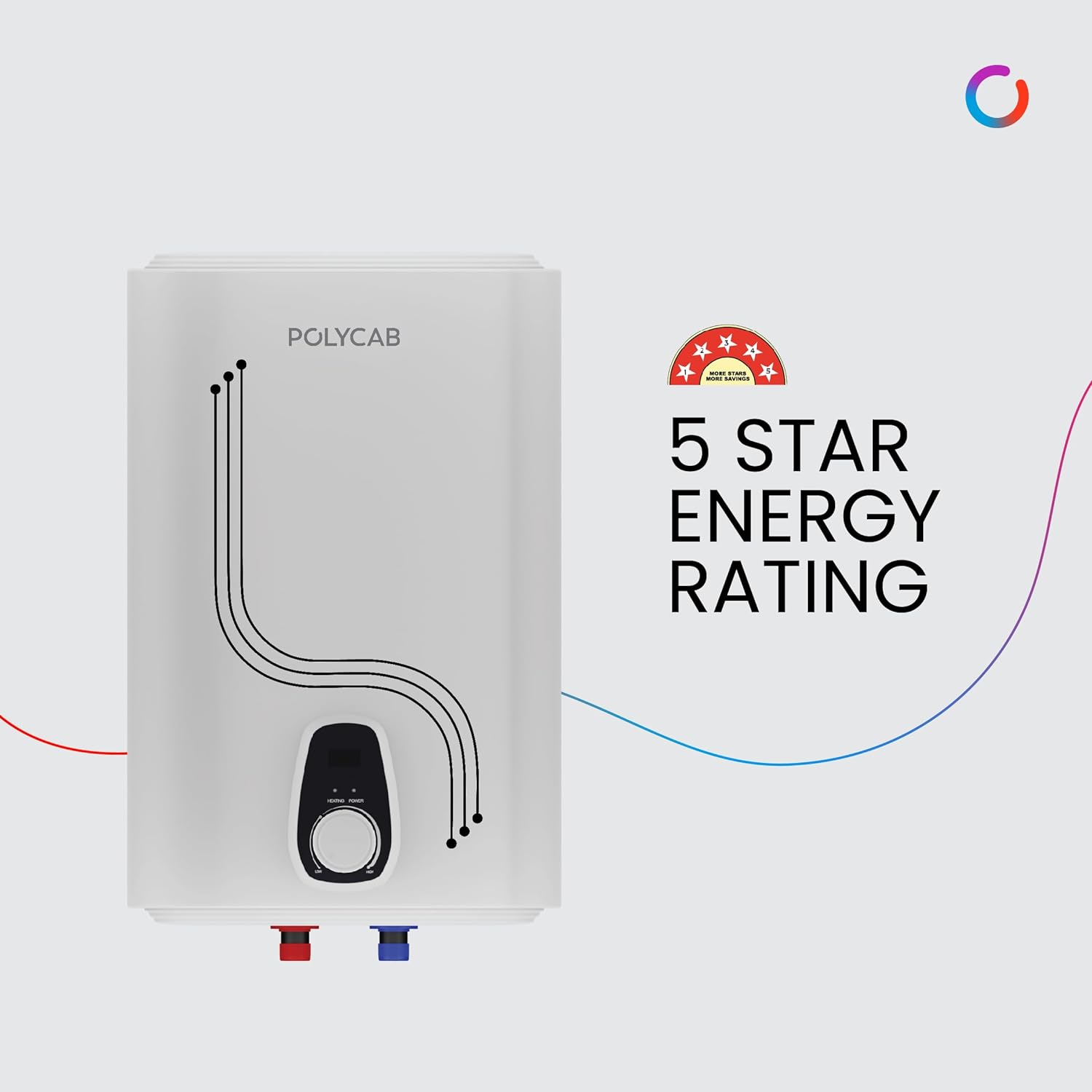 Polycab Regalia 25 L 5 Star Storage Geysers_2