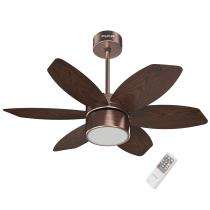 Polycab Superia Lite SP03 800 mm 6 Blades 70 W Antique Copper Rosewood Ceiling Fans_0