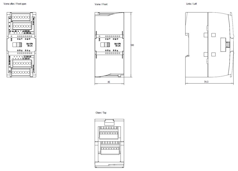 SIEMENS Programmable Logic Controller 6ES72784BD320XB0 24 V_1