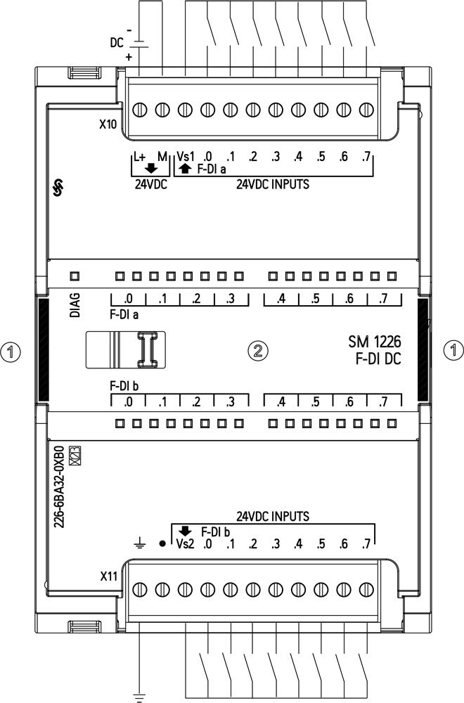 SIEMENS Programmable Logic Controller 6ES72266BA320XB0 24 V_2