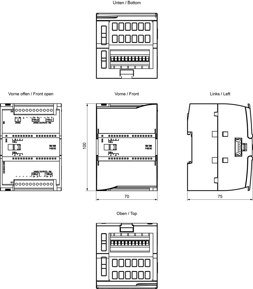 SIEMENS Programmable Logic Controller 6ES72266RA320XB0 24 V_1