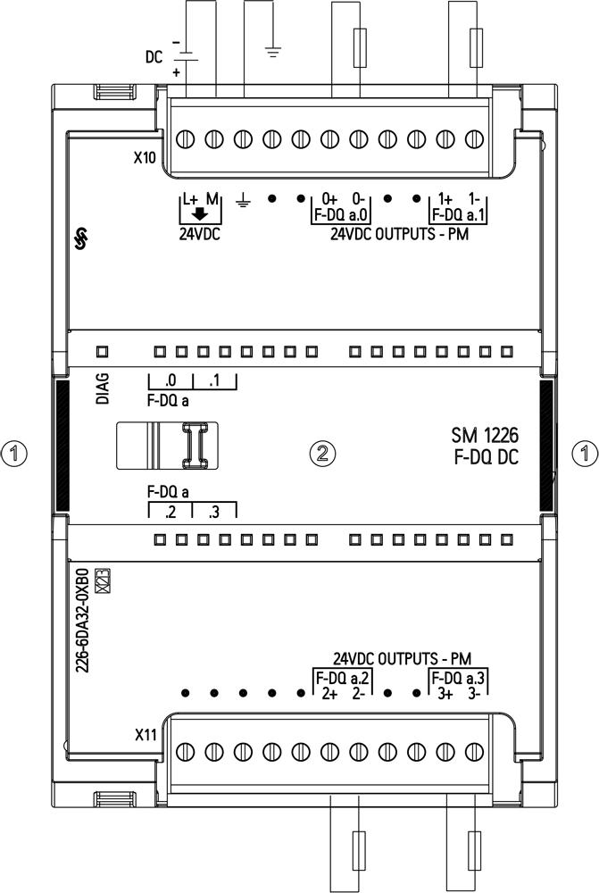 SIEMENS Programmable Logic Controller 6ES72266DA320XB0 24 V_2