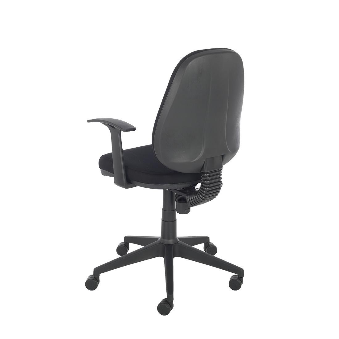 Durian Fabric Chair Black 560 x 660 x 975 mm Hot Pressed Plywood Office Chairs_1