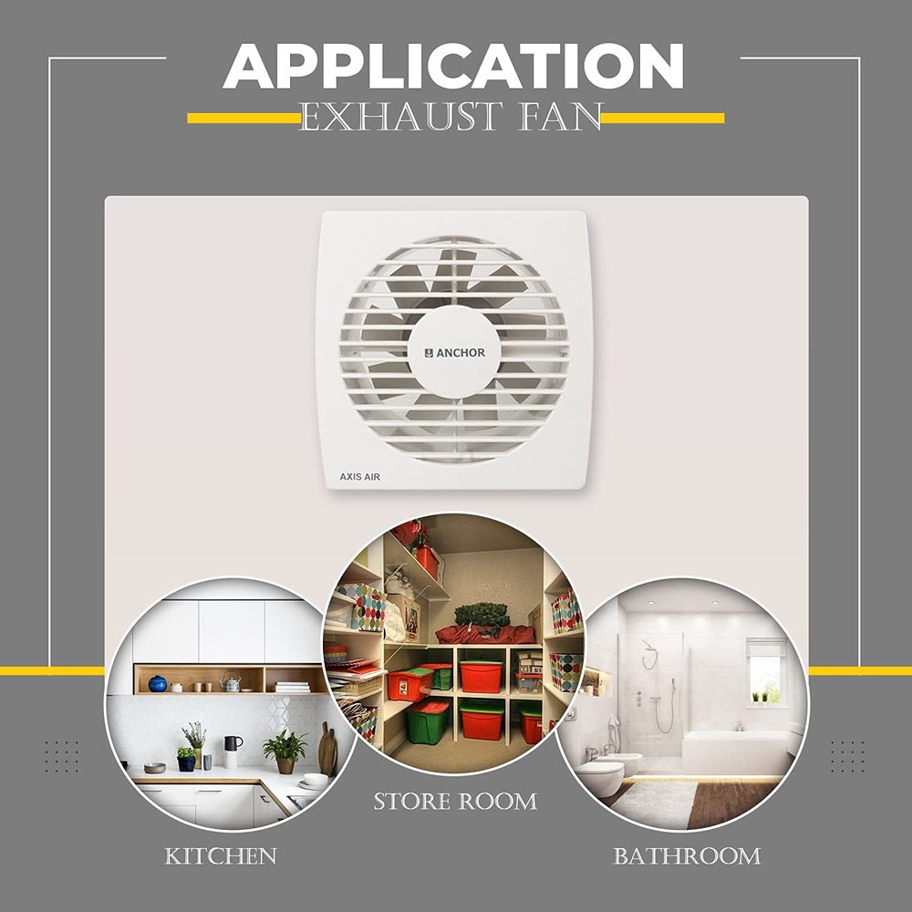 ANCHOR Axis Air 150 mm 9 Blades 20 W Exhaust Fans_1