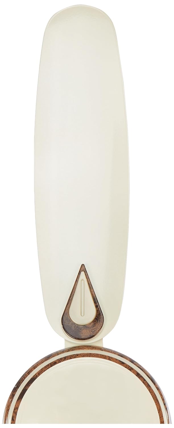 ANCHOR Luxoria DLX Star 1200 mm 3 Blades 53 W Metallic Ivory Mahogany Ceiling Fans_1