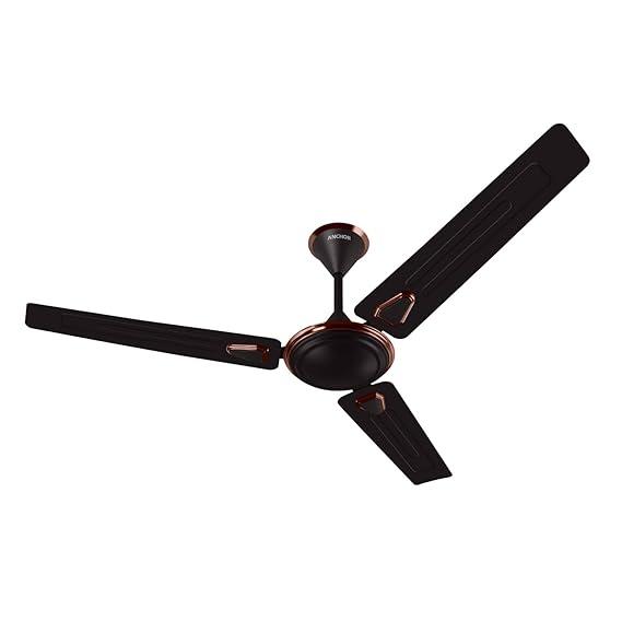 ANCHOR Raveno Star 1200 mm 3 Blades 50 W Smoke Brown Briken Ceiling Fans_1
