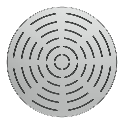 R.N. 6231R Overhead Single Flow Shower 8 x 8 inch Stainless Steel_1