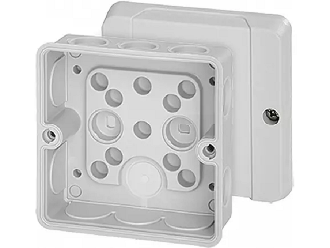 HENSEL DE 9320 88 x 88 x 47 mm Wall Mounted 5 Pole Junction Boxes_0