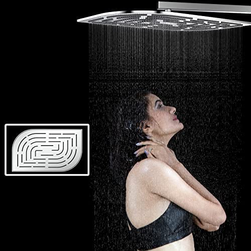 R.N. 6601 Overhead Single Flow Shower 4 x 6 inch Stainless Steel_3
