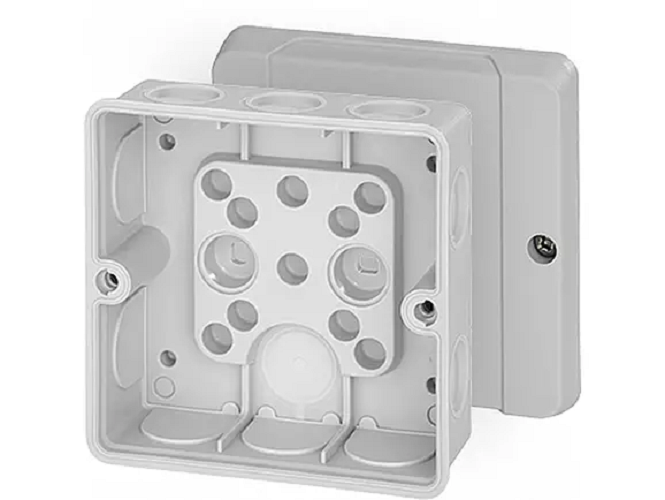 HENSEL DE 9340 98 x 98 x 52 mm Wall Mounted 5 Pole Junction Boxes_0