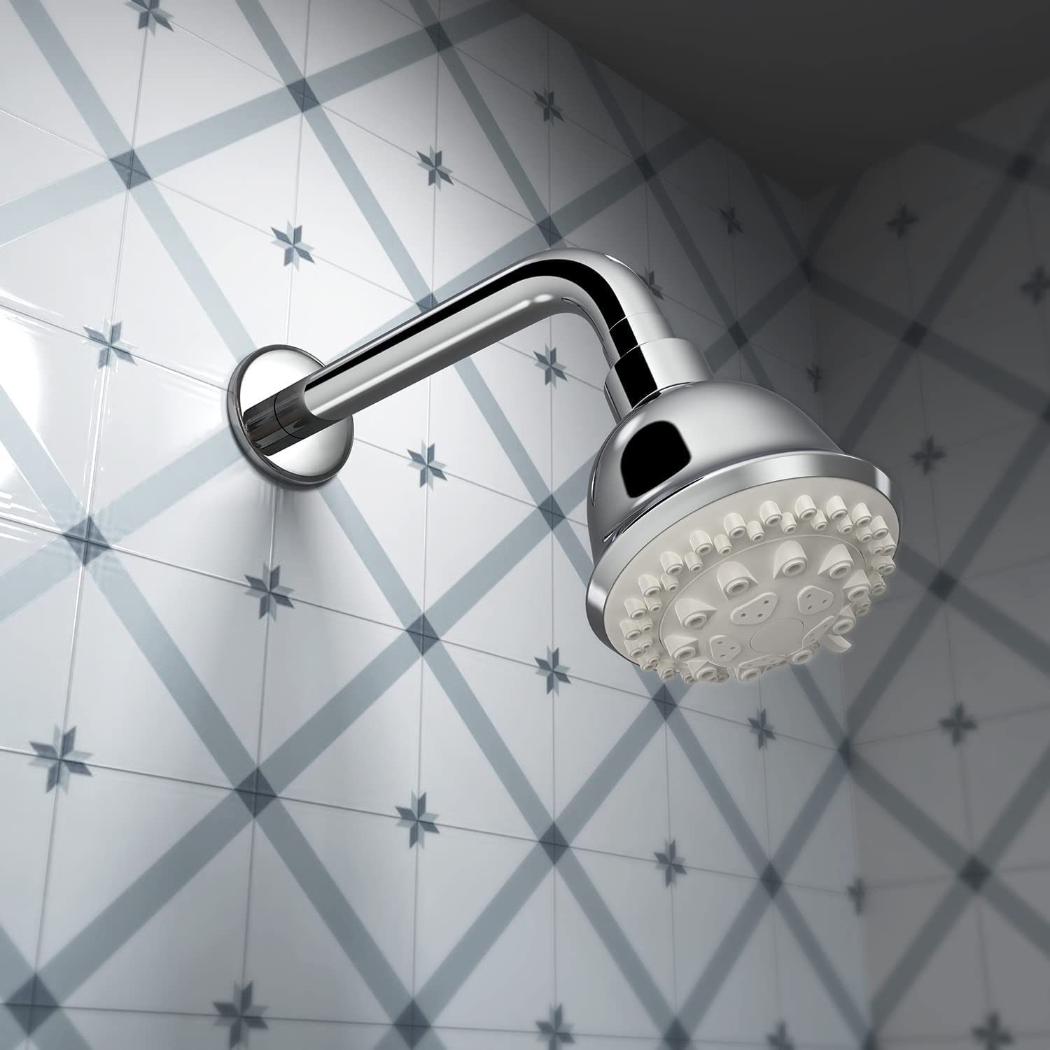 R.N. 7011 Overhead Five Flow Shower 220 mm ABS_1