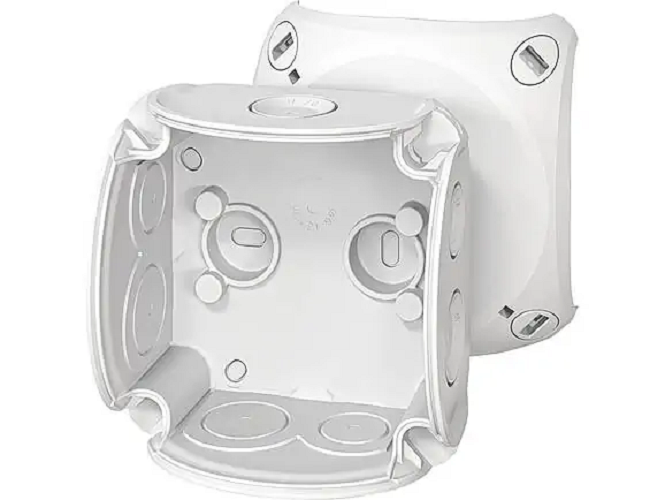 HENSEL DK 0100 G 84 x 84 x 55 mm Wall Mounted 5 Pole Junction Boxes_0