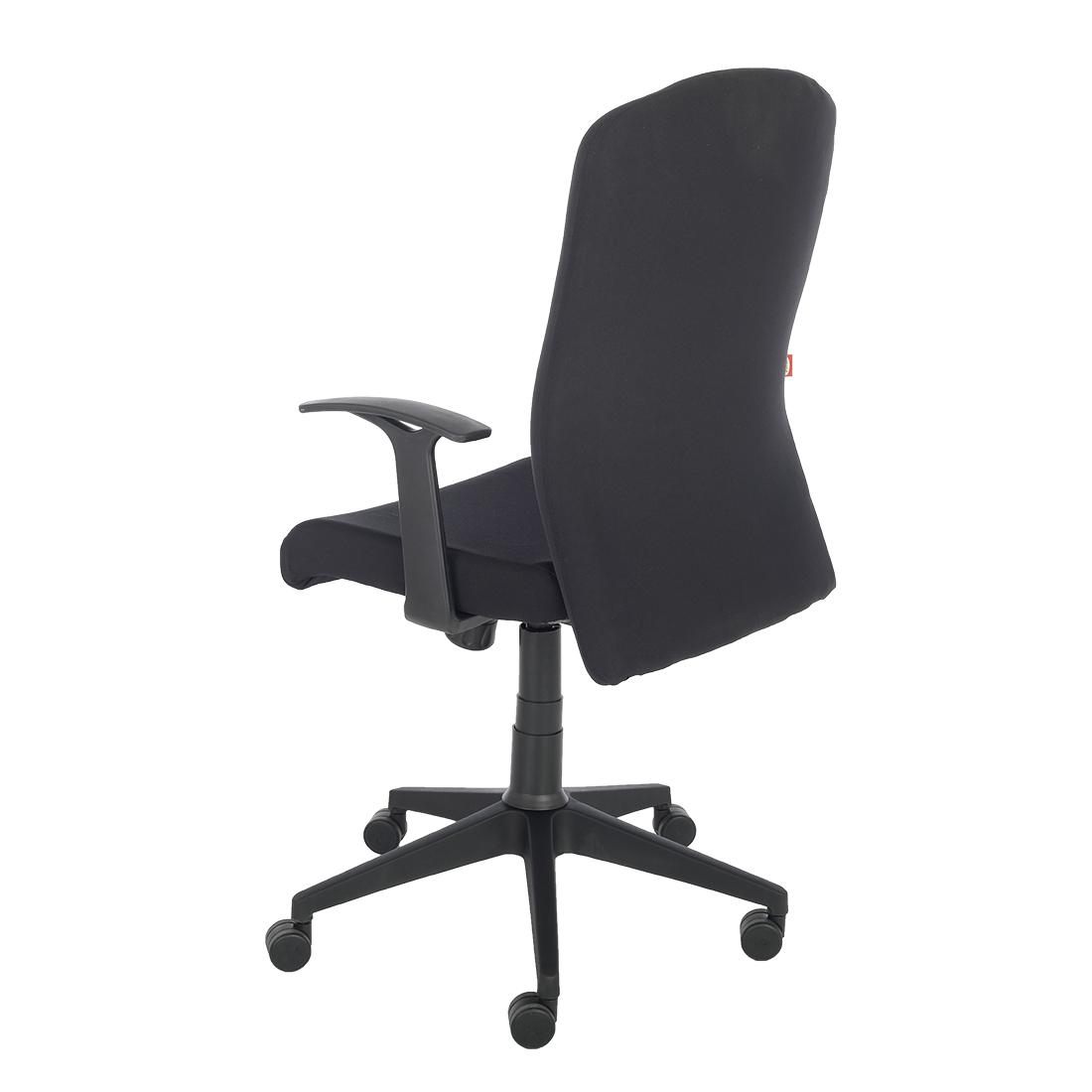 Durian Fabric Chair Black 620 x 660 x 1170 mm Hot Pressed Plywood Office Chairs_1