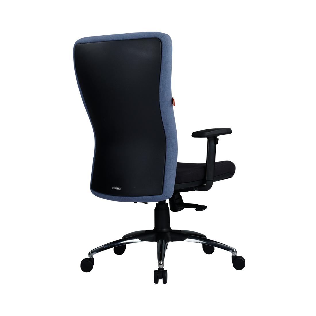 Durian Fabric Chair Black, Blue 625 x 695 x 1075 mm Hot Pressed Plywood Office Chairs_1