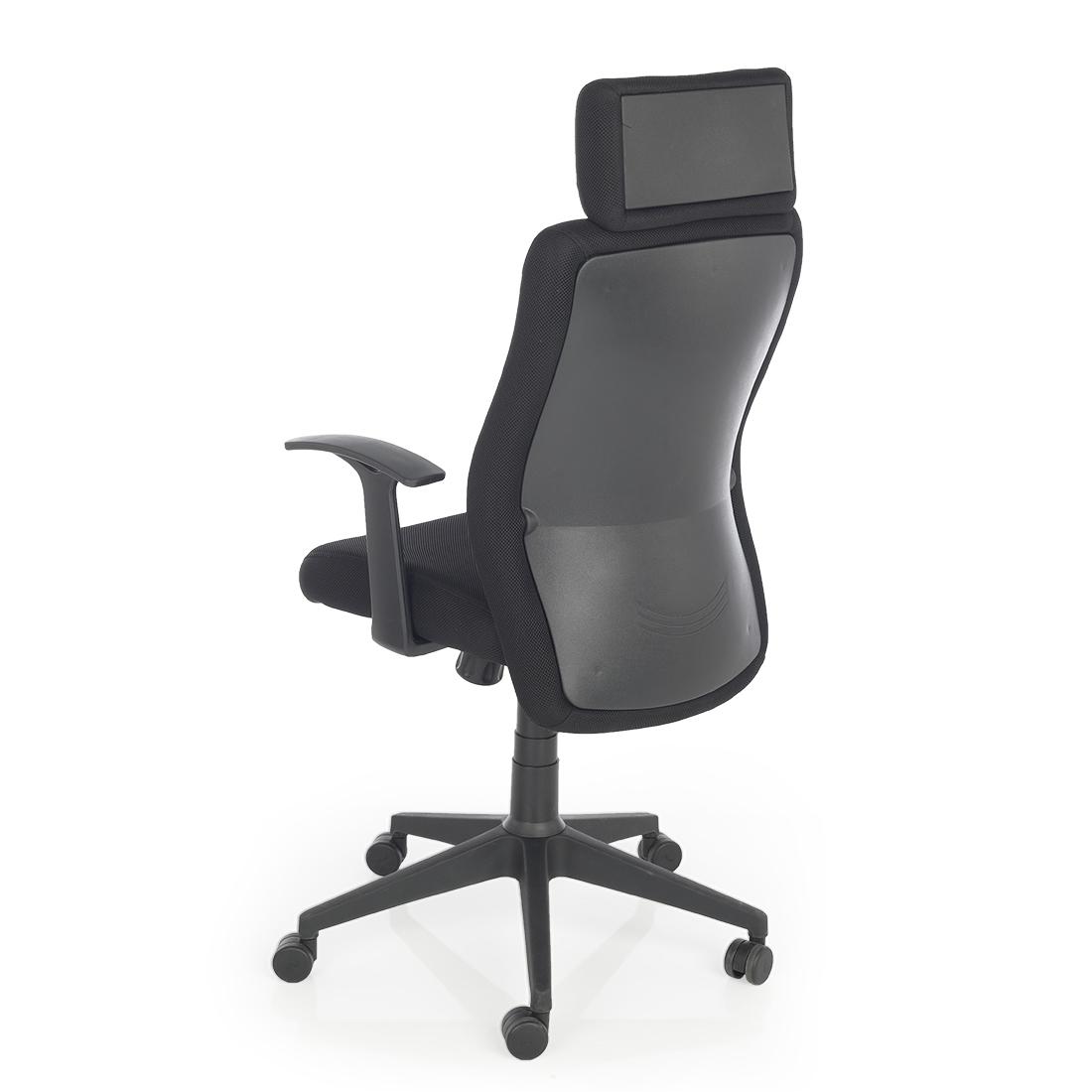 Durian HighBack Standard Fabric Chair Black 580 x 670 x 1255 mm Hot Pressed Plywood Office Chairs_1