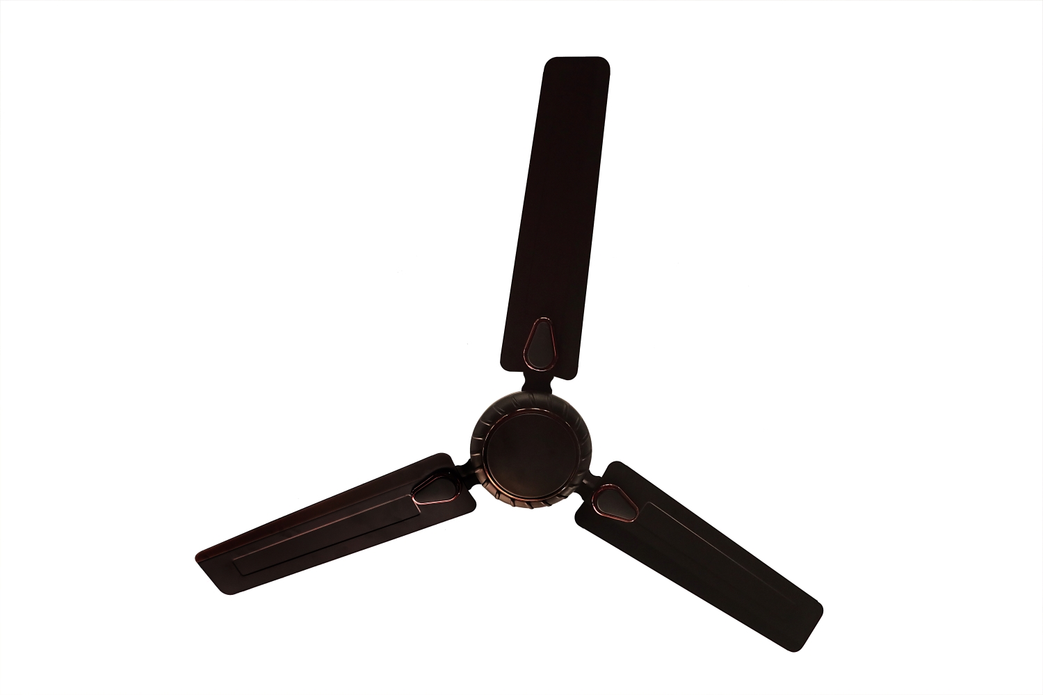 RADO Prius 900 mm 3 Blades 50 W Smoke Brown Ceiling Fans_1