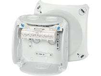 HENSEL DK 0404 G 104 x 104 x 70 mm Wall Mounted 5 Pole Junction Boxes_0