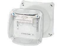 HENSEL DK 0604 G 130 x 130 x 77 mm Wall Mounted 5 Pole Junction Boxes_0