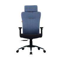 Durian Revolving Blue and Black 625 x 760 x 1320 mm Hot Pressed Plywood Office Chairs_0